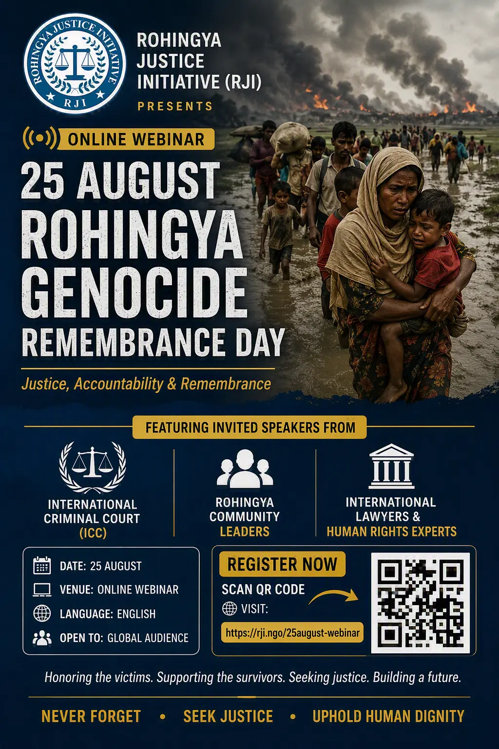 25 August Rohingya Genocide Remembrance Day